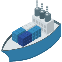 Distribution Shipping Icon